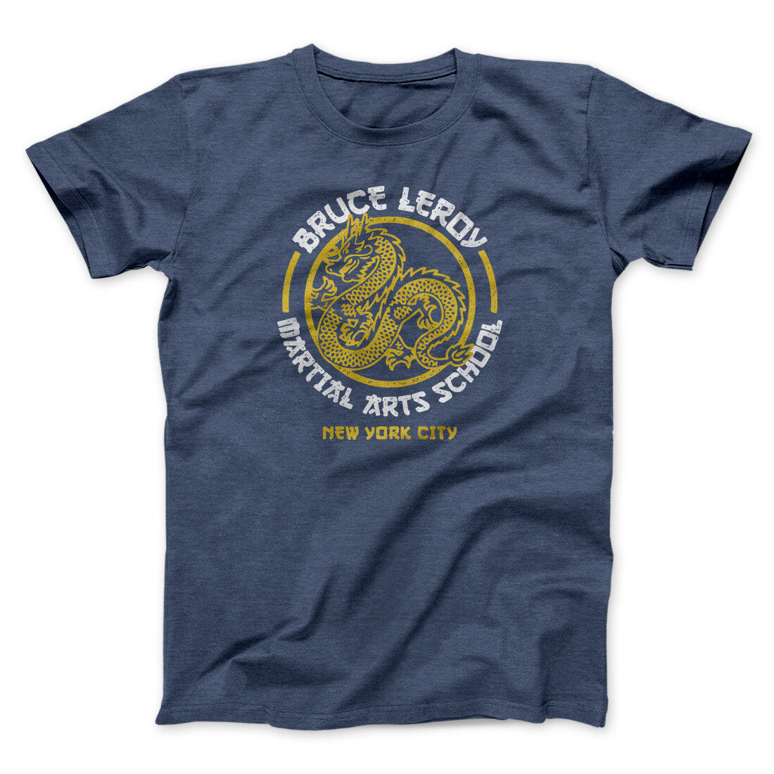 Bruce Leroy Martial Arts School Men/Unisex T-Shirt | Funny Shirt from Famous In Real Life