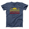 Baaasowenyaaamamabeatesbabah Men/Unisex T-Shirt Navy Heather | Funny Shirt from Famous In Real Life