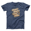 Winner Winner Turkey Dinner Funny Thanksgiving Men/Unisex T-Shirt Navy Heather | Funny Shirt from Famous In Real Life