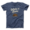 Wake 'N Bake Funny Thanksgiving Men/Unisex T-Shirt Navy Heather | Funny Shirt from Famous In Real Life