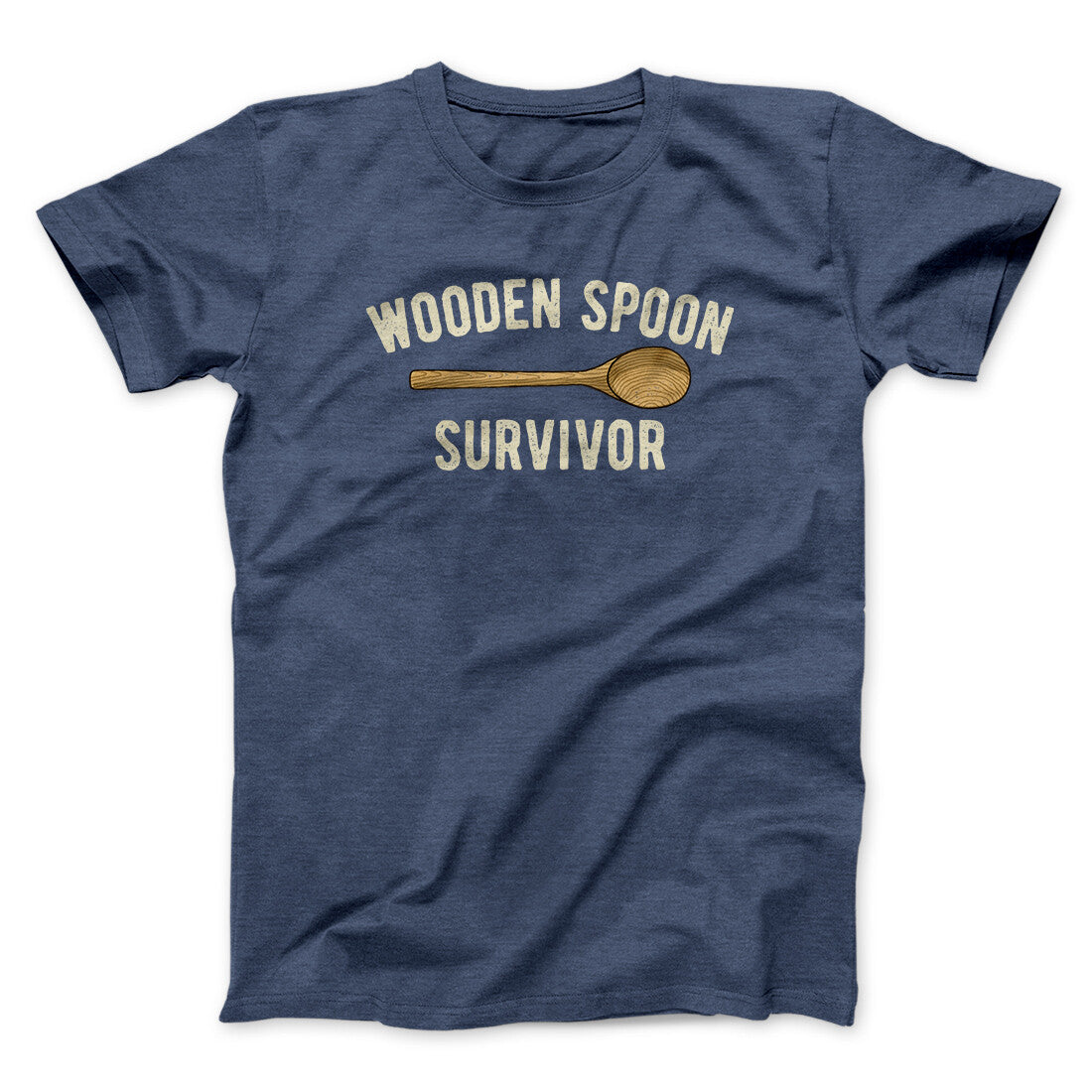 Wooden Spoon Survivor Men/Unisex T-Shirt | Funny Shirt from Famous In Real Life
