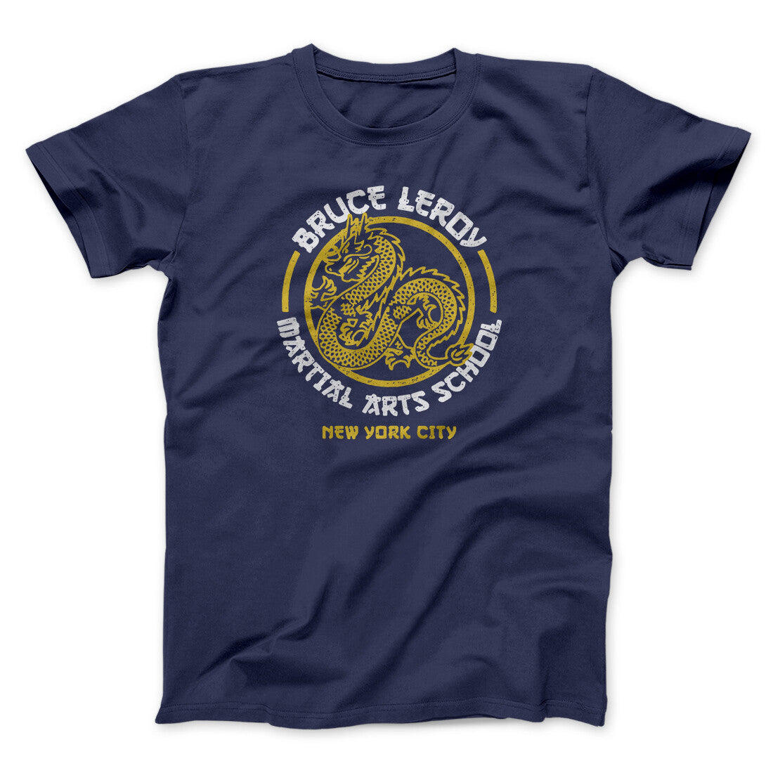 Bruce Leroy Martial Arts School Men/Unisex T-Shirt | Funny Shirt from Famous In Real Life