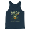 Aspen Beer Men/Unisex Tank Top Navy | Funny Shirt from Famous In Real Life