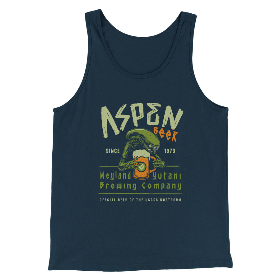 Aspen Beer Men/Unisex Tank Top | Funny Shirt from Famous In Real Life