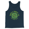 Turtle Power Co. Men/Unisex Tank Top Navy | Funny Shirt from Famous In Real Life