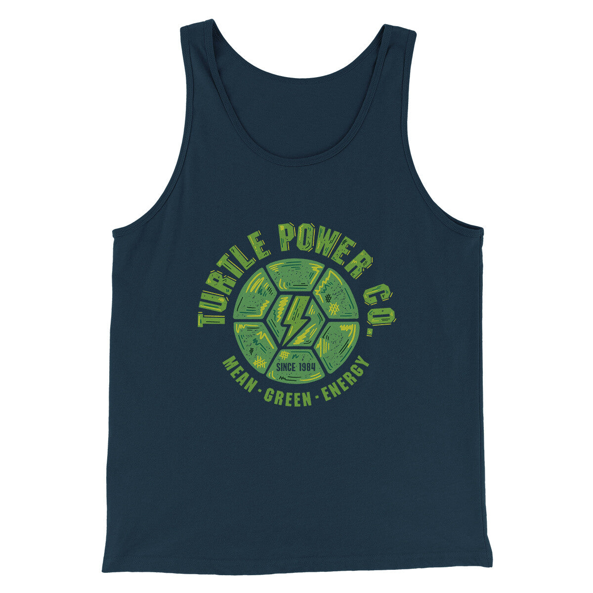 Turtle Power Co. Men/Unisex Tank Top | Funny Shirt from Famous In Real Life
