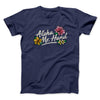 Aloha Mr. Hand Men/Unisex T-Shirt Navy | Funny Shirt from Famous In Real Life