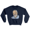 Hide The Pain Harold Ugly Sweater Navy | Funny Shirt from Famous In Real Life