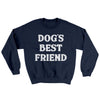 Dog’s Best Friend Ugly Sweater Navy | Funny Shirt from Famous In Real Life