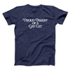 Proud Parent Of A Gay Cat Men/Unisex T-Shirt Navy | Funny Shirt from Famous In Real Life