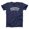 Erhmahgerd Sparklers Men/Unisex T-Shirt Navy | Funny Shirt from Famous In Real Life