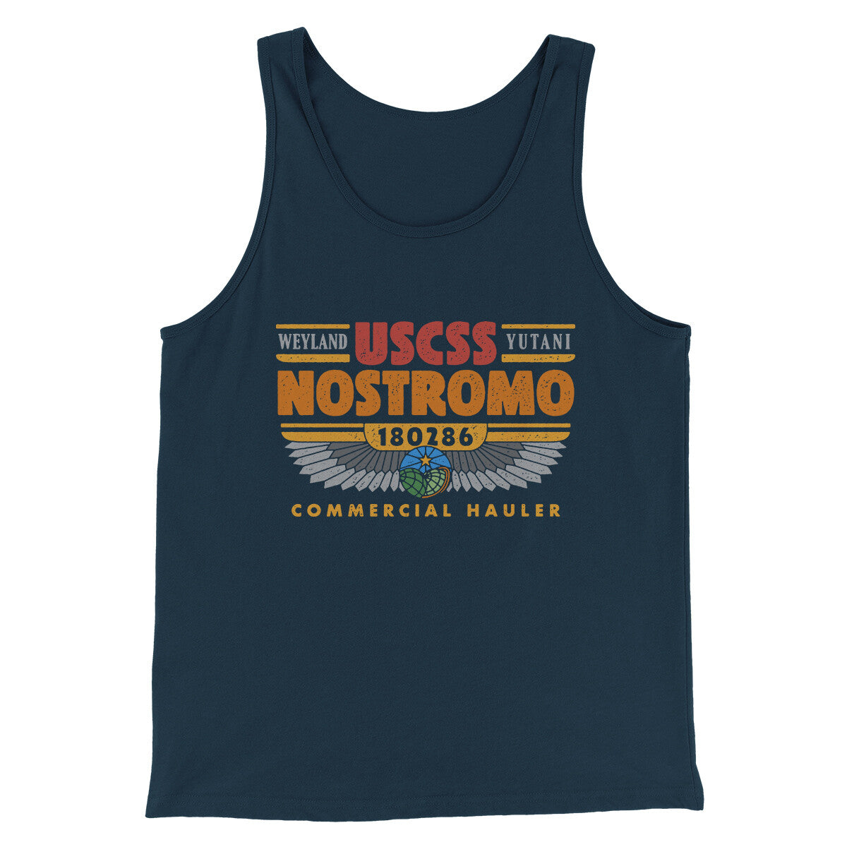 Uscss Nostromo Men/Unisex Tank Top | Funny Shirt from Famous In Real Life