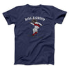 Rise And Grind Men/Unisex T-Shirt Navy | Funny Shirt from Famous In Real Life