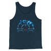 Motion Tracker Men/Unisex Tank Top Navy | Funny Shirt from Famous In Real Life