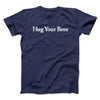 Hug Your Bros Men/Unisex T-Shirt Navy | Funny Shirt from Famous In Real Life