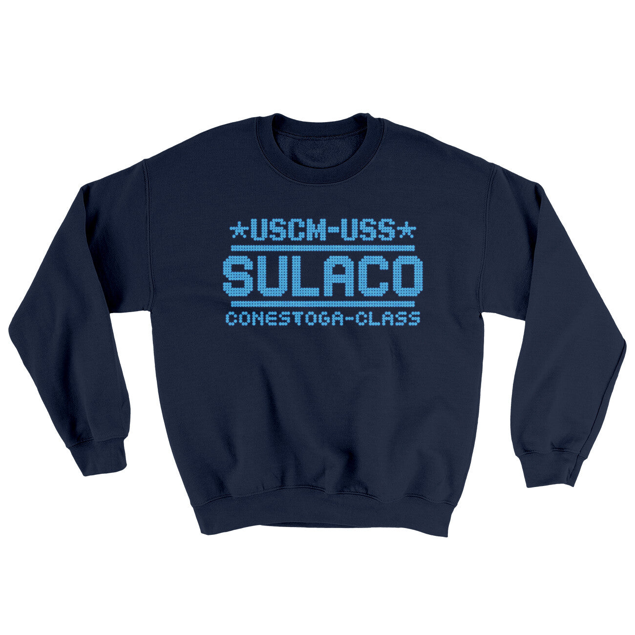 Uss Sulaco Ugly Sweater Navy | Funny Shirt from Famous In Real Life