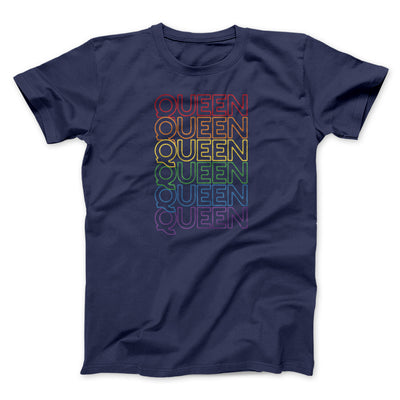 Queen Men/Unisex T-Shirt Navy | Funny Shirt from Famous In Real Life
