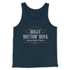 Soggy Bottom Boys Men/Unisex Tank Top Navy | Funny Shirt from Famous In Real Life