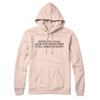 Existence Is A Scam Made Up By Philosophers Hoodie Pale Pink | Funny Shirt from Famous In Real Life
