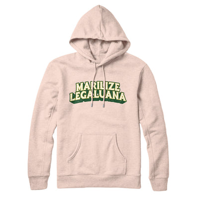 Marilize Legaluana Hoodie Pale Pink | Funny Shirt from Famous In Real Life
