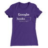 Google Boobs Trust Me Women's T-Shirt Purple Rush | Funny Shirt from Famous In Real Life