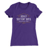Soggy Bottom Boys Women's T-Shirt Purple Rush | Funny Shirt from Famous In Real Life