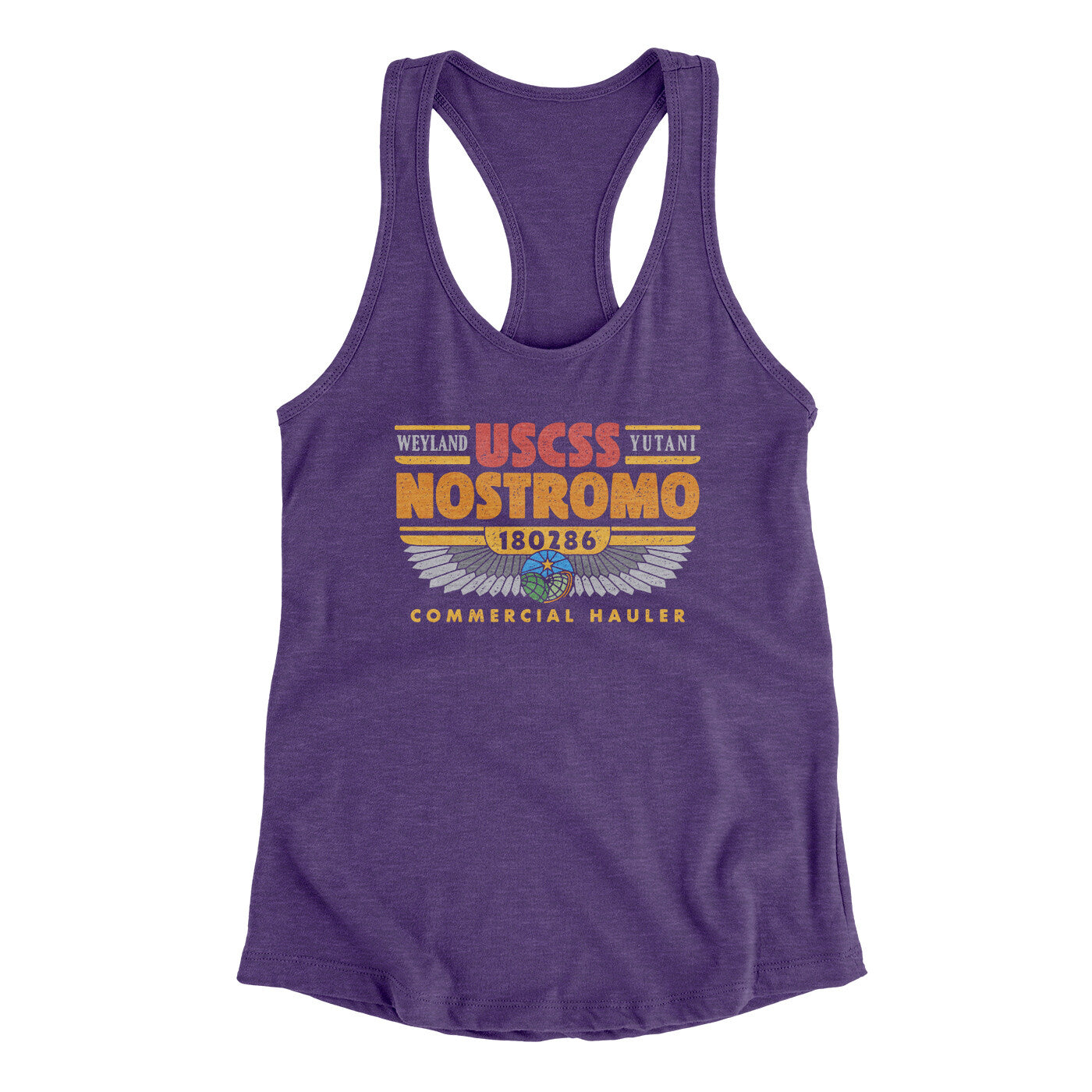Uscss Nostromo Women's Racerback Tank | Funny Shirt from Famous In Real Life