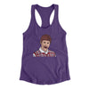 Bad Luck Brian Meme Women's Racerback Tank Purple Rush | Funny Shirt from Famous In Real Life