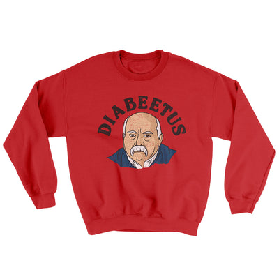 Diabeetus Ugly Sweater Red | Funny Shirt from Famous In Real Life