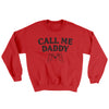 Call Me Daddy Ugly Sweater Red | Funny Shirt from Famous In Real Life