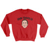 John Travolta Ugly Sweater Red | Funny Shirt from Famous In Real Life