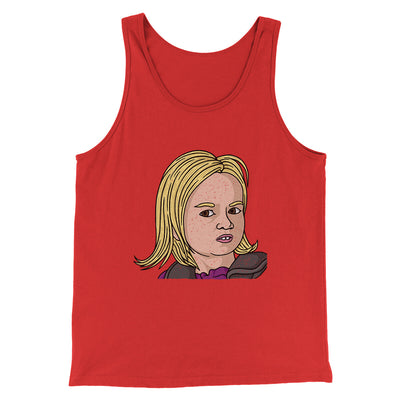 Side Eye Chloe Meme Funny Men/Unisex Tank Top Red | Funny Shirt from Famous In Real Life
