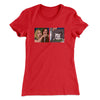 Woman Yelling At A Cat Meme Women's T-Shirt Red | Funny Shirt from Famous In Real Life