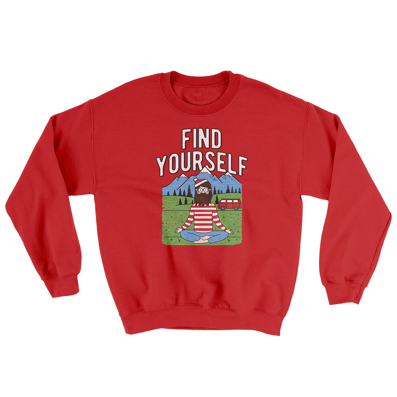 Find Yourself Ugly Sweater | Funny Shirt from Famous In Real Life