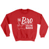 The Bro Aka Manzier Ugly Sweater Red | Funny Shirt from Famous In Real Life