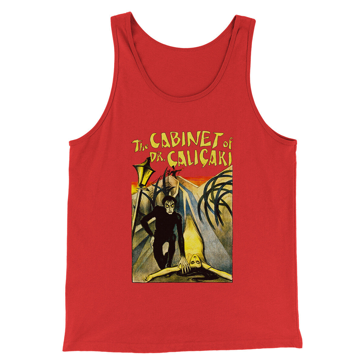 The Cabinet Of Dr Caligari Funny Movie Men/Unisex Tank Top | Funny Shirt from Famous In Real Life
