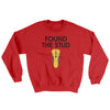 Found The Stud Ugly Sweater Red | Funny Shirt from Famous In Real Life