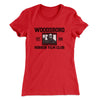Woodsboro Horror Film Club Women's T-Shirt Red | Funny Shirt from Famous In Real Life