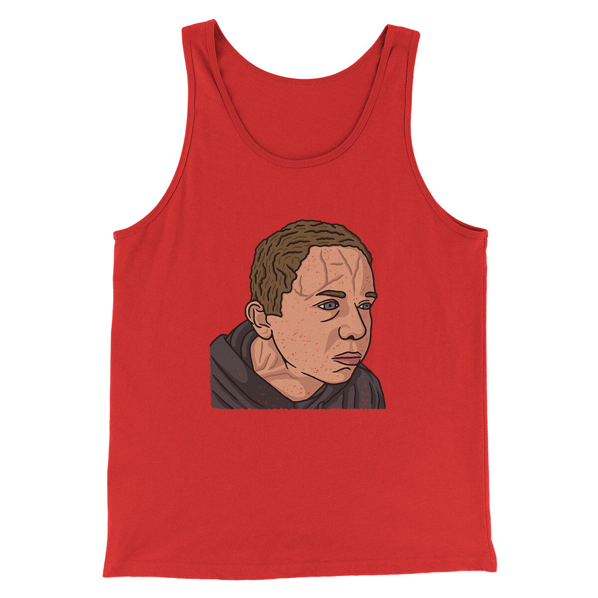 Bulging Forehead Vein Guy Meme Funny Men/Unisex Tank Top | Funny Shirt from Famous In Real Life