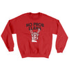 No Prob Llama Ugly Sweater Red | Funny Shirt from Famous In Real Life