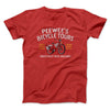 Peewee Bicycle Tours Men/Unisex T-Shirt Red | Funny Shirt from Famous In Real Life