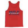 Milf - Man I Love Fireworks Men/Unisex Tank Top Red | Funny Shirt from Famous In Real Life