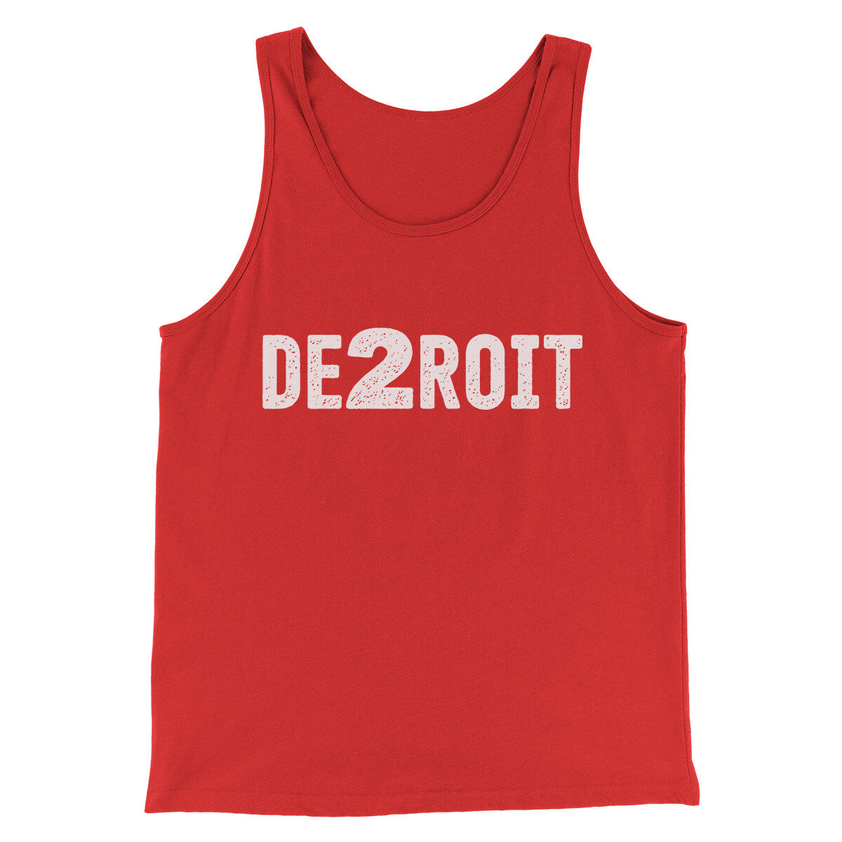 De2Roit Men/Unisex Tank Top | Funny Shirt from Famous In Real Life