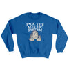 F*Ck The Metric System Ugly Sweater Royal | Funny Shirt from Famous In Real Life