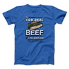 The Original Beef Of Chicagoland Men/Unisex T-Shirt Royal | Funny Shirt from Famous In Real Life