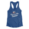 Kick His Ass Seabass Women's Racerback Tank Royal | Funny Shirt from Famous In Real Life