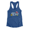 Aloha Mr. Hand Women's Racerback Tank Royal | Funny Shirt from Famous In Real Life