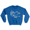 Rabbit Duck Graph Ugly Sweater Royal | Funny Shirt from Famous In Real Life