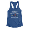 Peewee Bicycle Tours Women's Racerback Tank Royal | Funny Shirt from Famous In Real Life