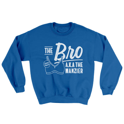 The Bro Aka Manzier Ugly Sweater Royal | Funny Shirt from Famous In Real Life